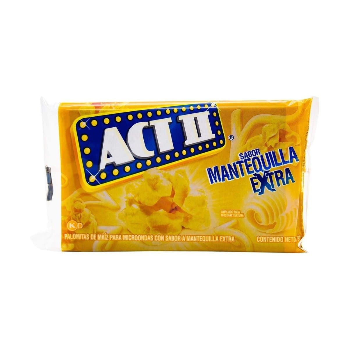 Palomitas de Maíz Act II Mantequilla Extra 85 g Palomitas de Maíz Act II Mantequilla Extra 85 g