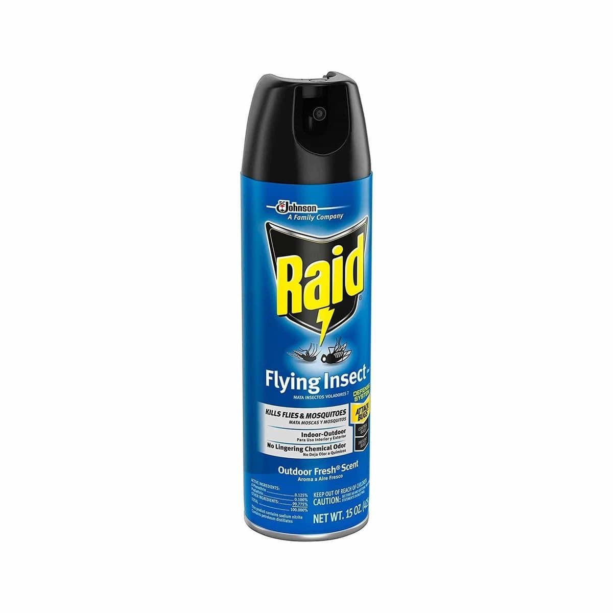 Insecticida Raid Insectos Voladores con Olor 15 Oz Insecticida Raid Insectos Voladores con Olor 15 Oz
