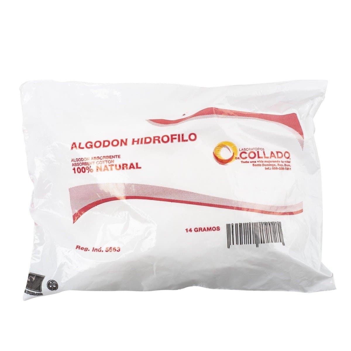 Algodón Hidrófilo Collado 14 g Algodón Hidrófilo Collado 14 g