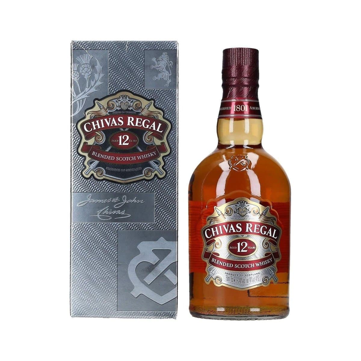 Whisky Chivas Regal 12 Años 750ml Whisky Chivas Regal 12 Años 750ml