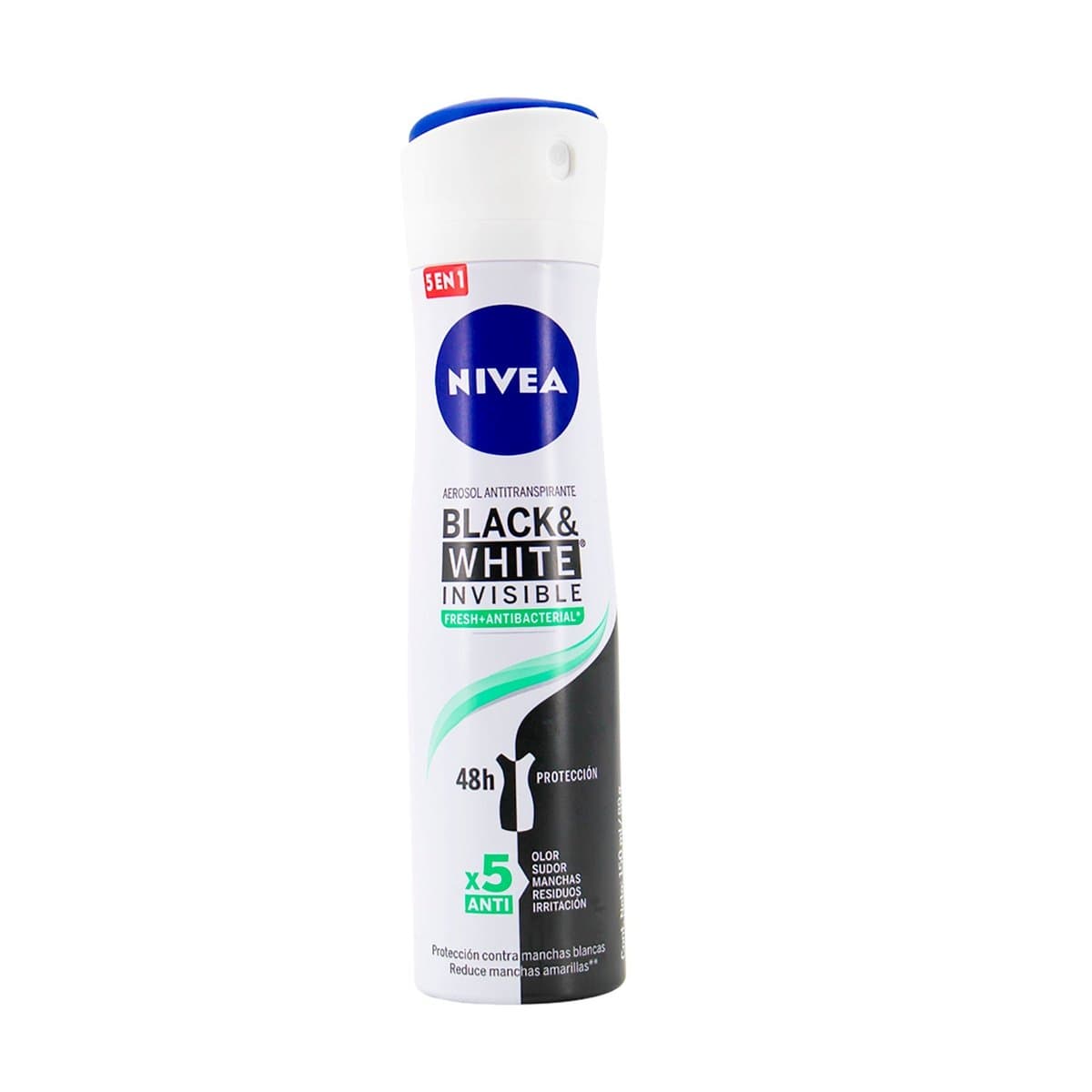 Desodorante Aerosol Nivea Invisble Fresco & Antibacterial 150ml Desodorante Aerosol Nivea Invisble Fresco & Antibacterial 150ml