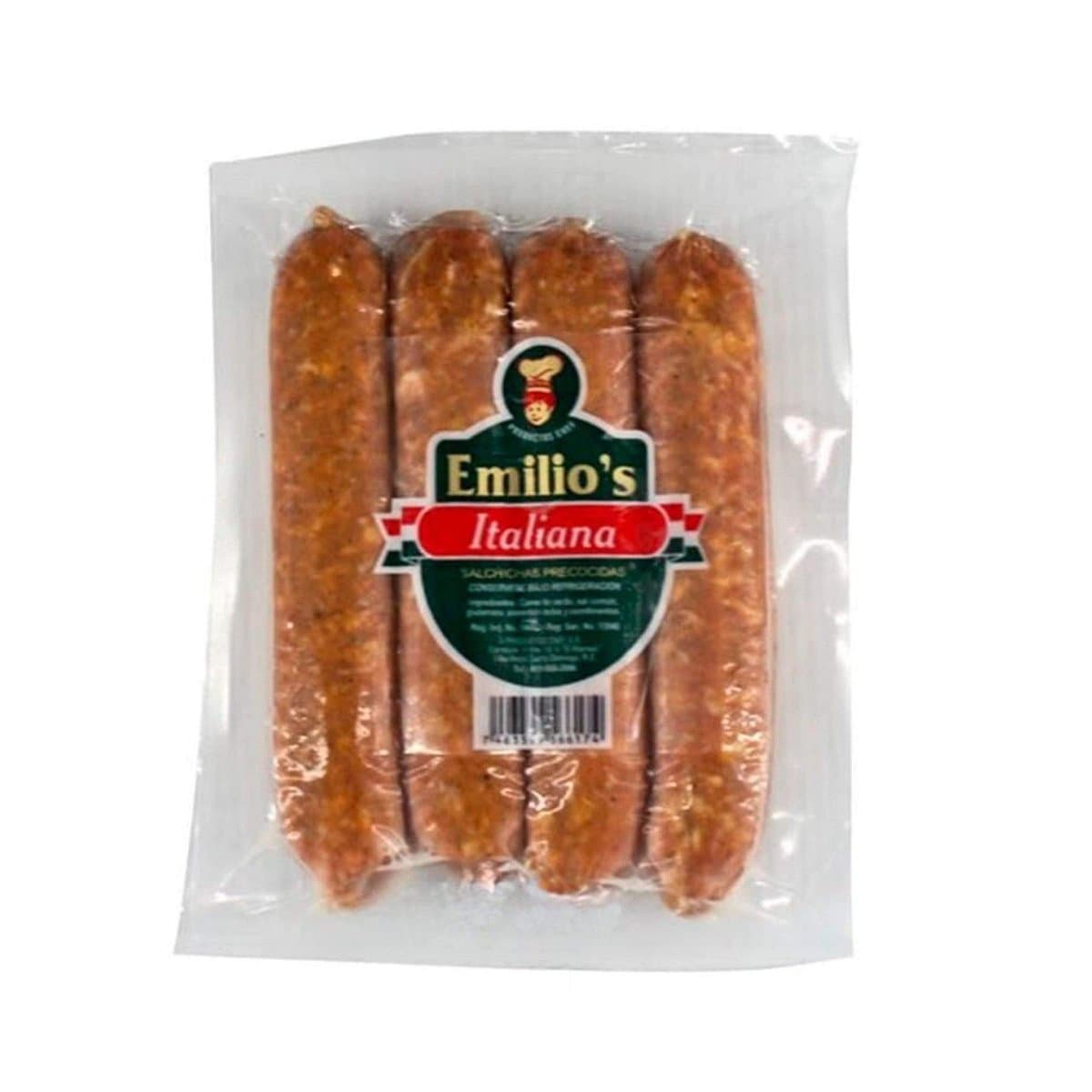 Salchichas Parrilla Emilio's Italianas 4 Uds Salchichas Parrilla Emilio's Italianas 4 Uds