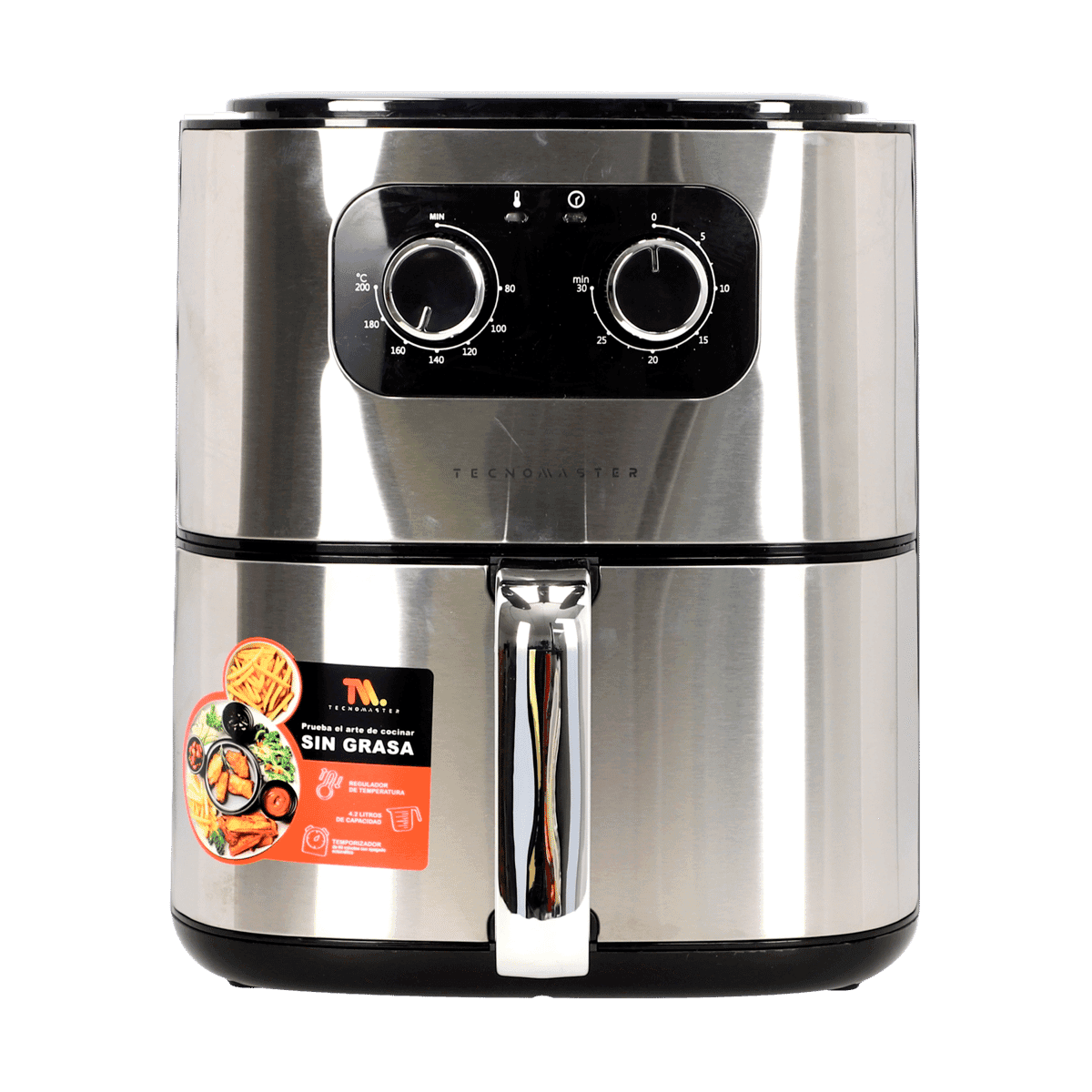 Freidora de Aire Tecnomaster M/AF40J04-a 4 Lt Freidora de Aire Tecnomaster M/AF40J04-a 4 Lt