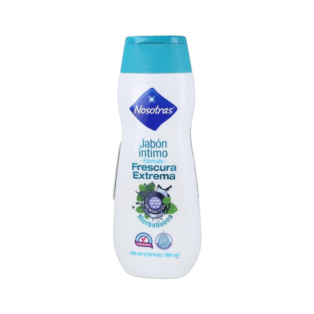 Jabón Intimo Nosotras Frescura Xtrema 200 mL Jabón Intimo Nosotras Frescura Xtrema 200 mL