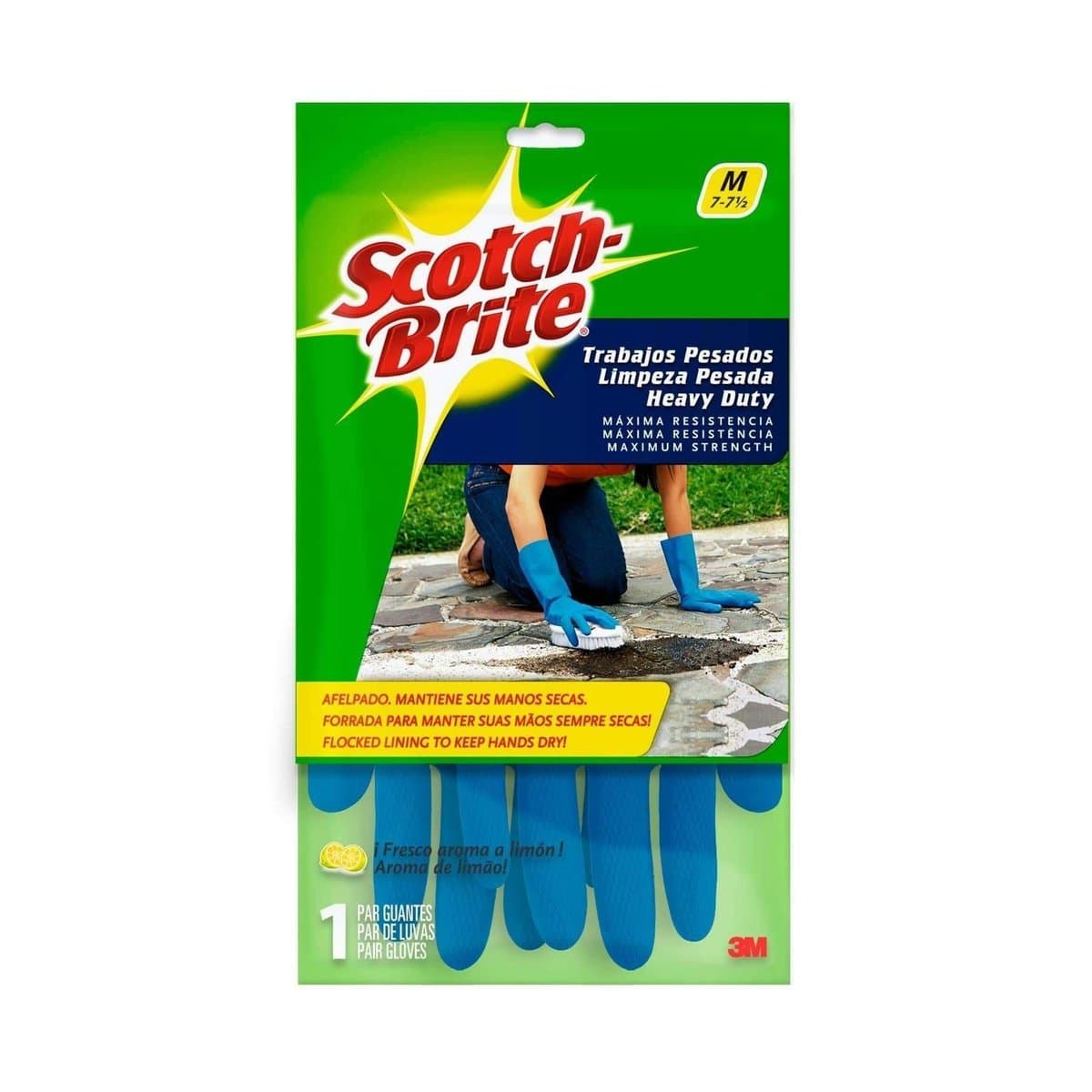 Guantes ScotchBrite Trabajo Pesado Mediano Guantes ScotchBrite Trabajo Pesado Mediano