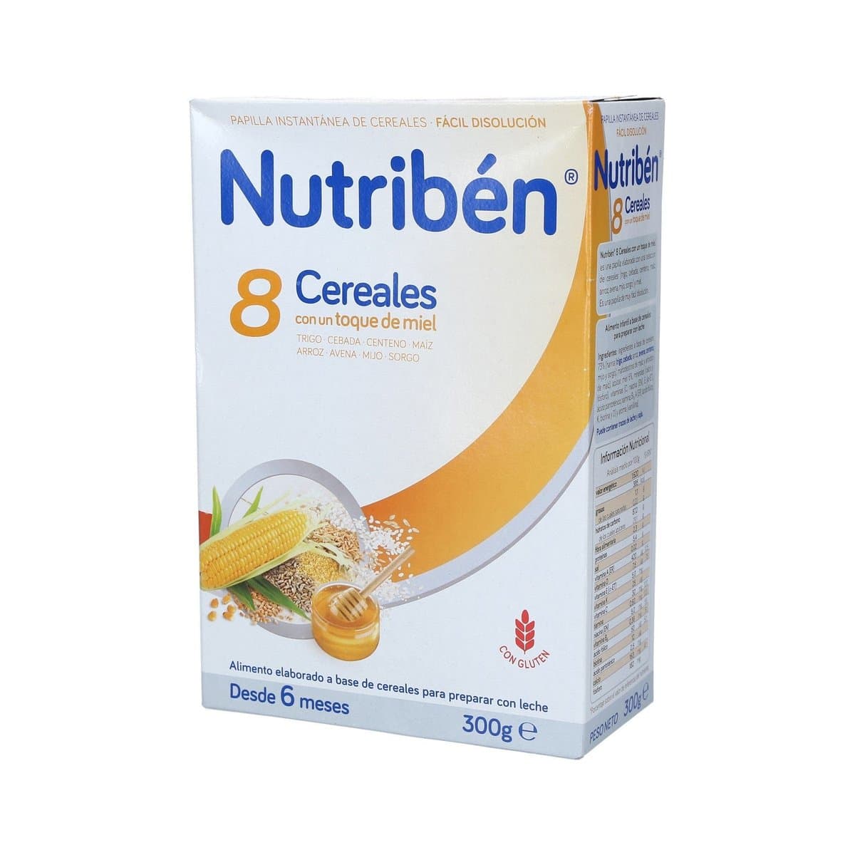 Papilla De Cereales Instantánea Nutribén Desde 6 Meses 300 g Papilla De Cereales Instantánea Nutribén Desde 6 Meses 300 g