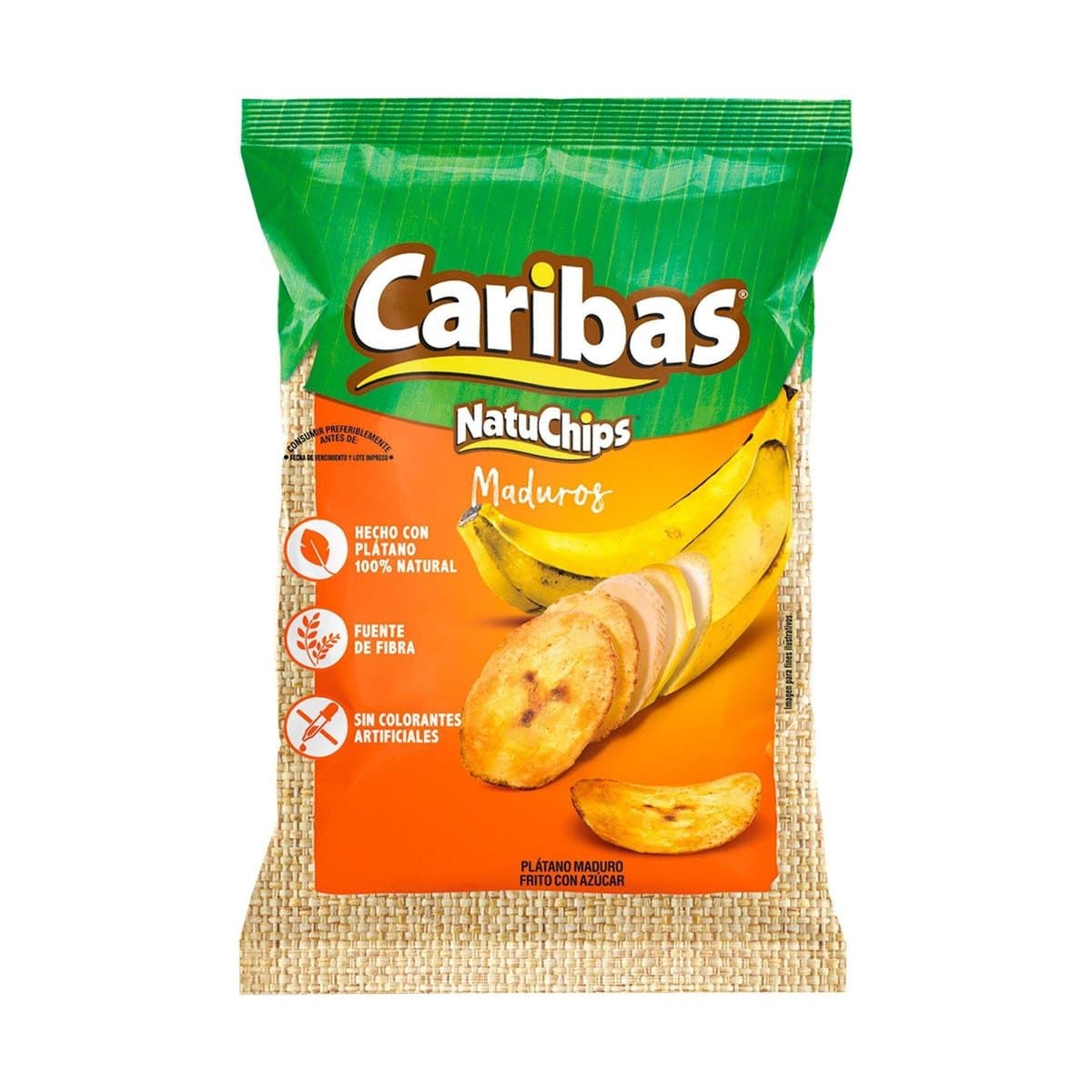Platanitos Maduritos Caribas Natuchips 80 g Platanitos Maduritos Caribas Natuchips 80 g