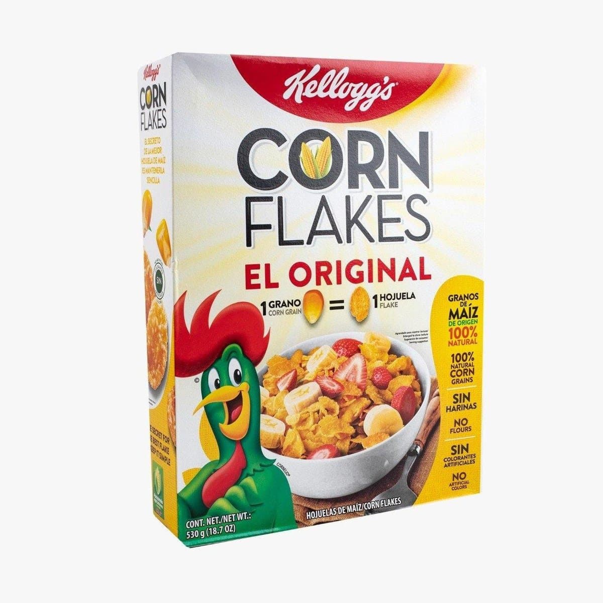 Cereal Hojuelas De Maíz Kellogg's 530 g Cereal Hojuelas De Maíz Kellogg's 530 g