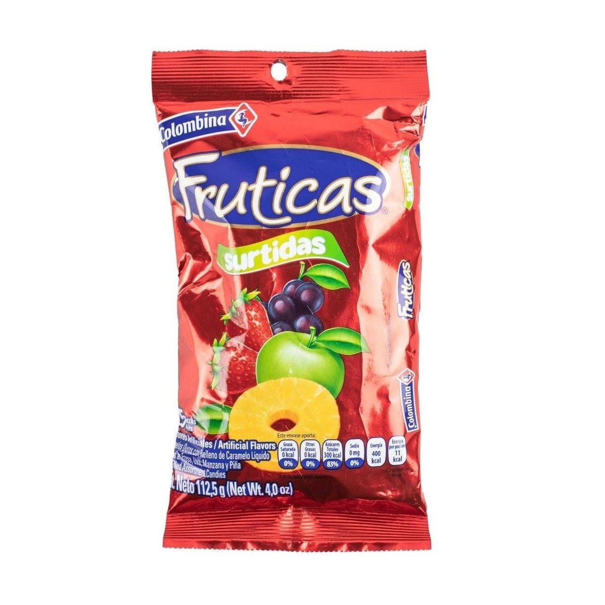 Gomitas Sabor A Frutas Surtidas Colombina 112 g Gomitas Sabor A Frutas Surtidas Colombina 112 g