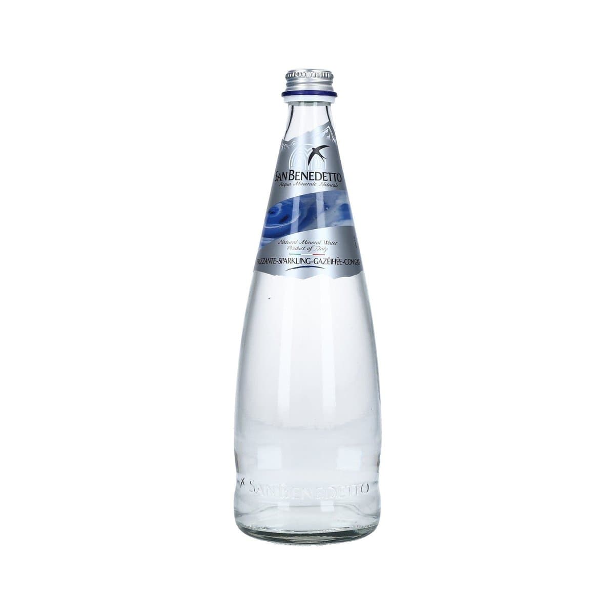 Agua Gasificada San Benedetto Vidrio 750ml Agua Gasificada San Benedetto Vidrio 750ml