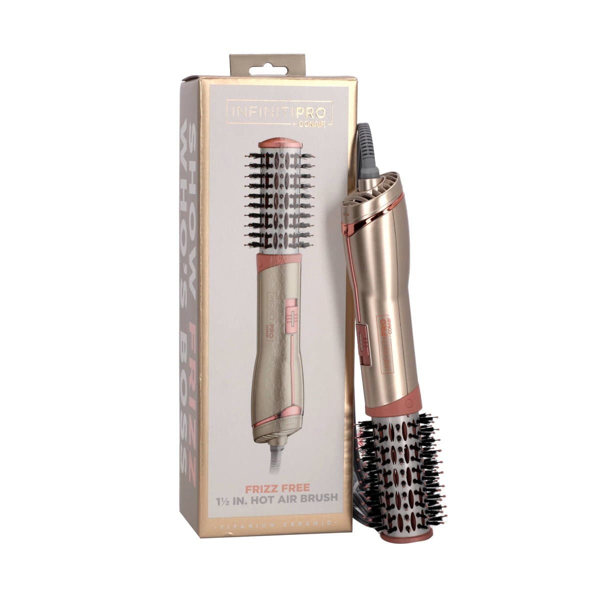 Cepillo de aire antifrizz Conair Infinitipro R/RBC600. Cepillo de aire antifrizz Conair Infinitipro R/RBC600.
