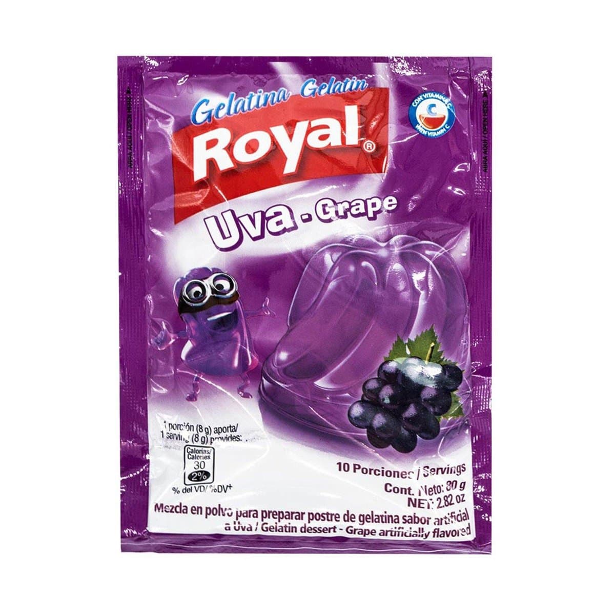 Gelatina Royal Sabor Uva 3 Oz Gelatina Royal Sabor Uva 3 Oz