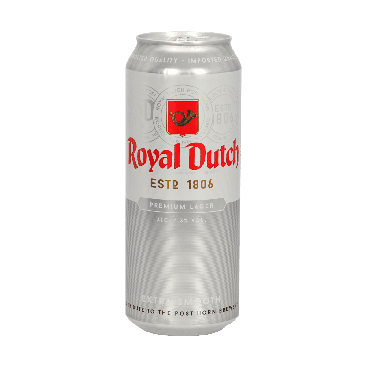 Cerveza Extra Smooth Royal Dutch 500 mL 4.3% Alcohol Cerveza Extra Smooth Royal Dutch 500 mL 4.3% Alcohol