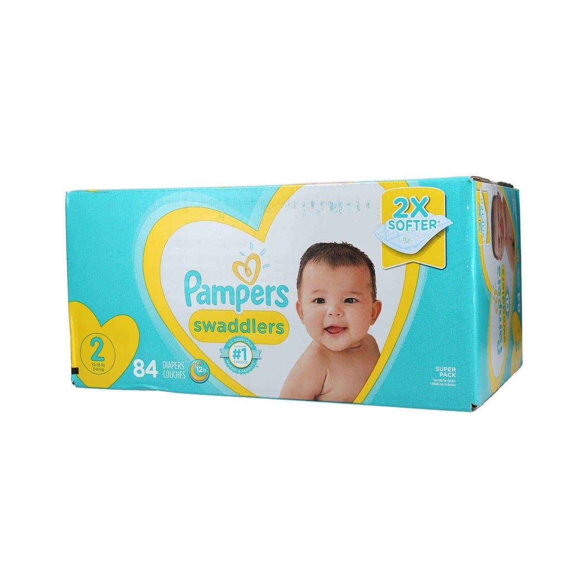 Pañales Desechables Pampers Swaddlers N°2 84 uds Pañales Desechables Pampers Swaddlers N°2 84 uds