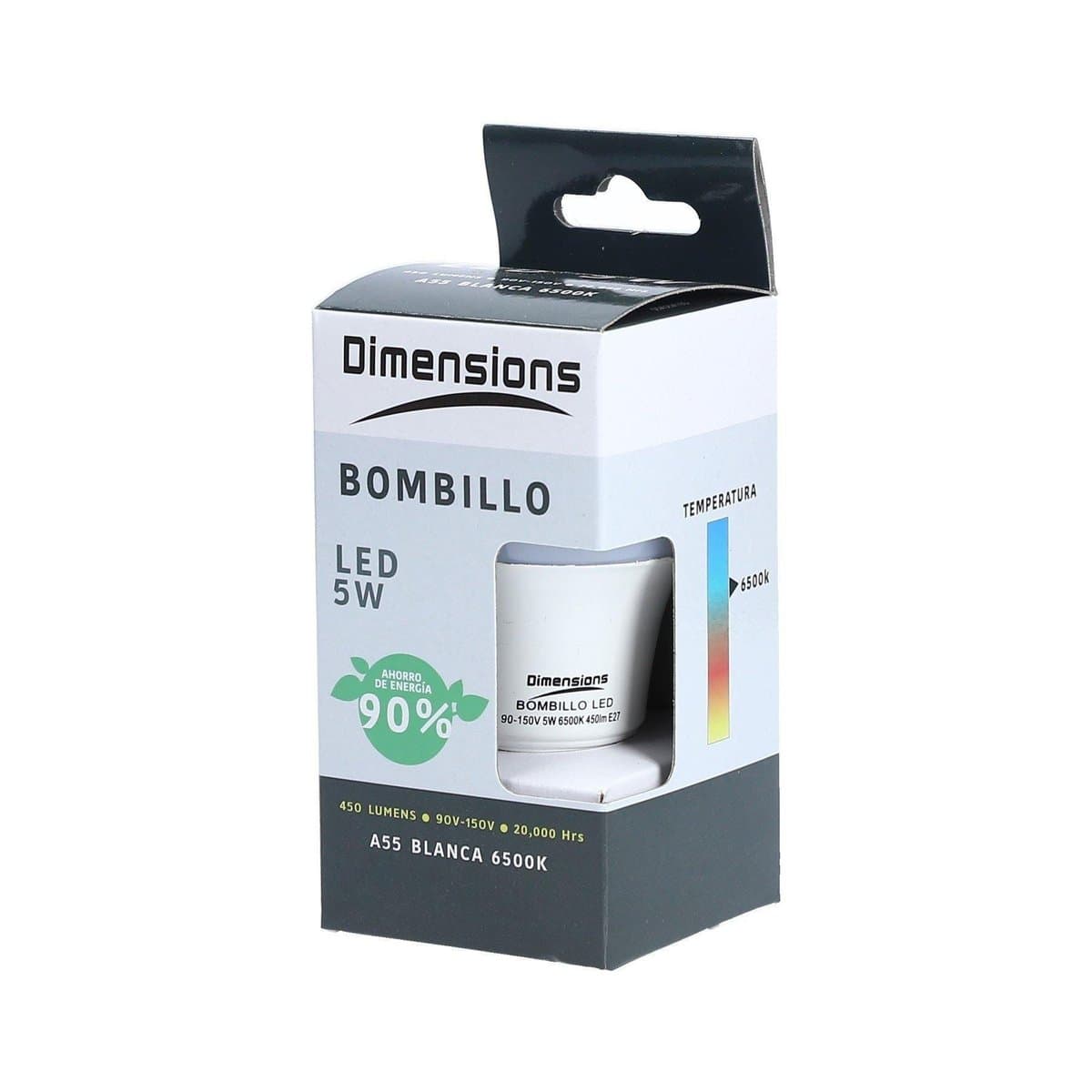 Bombillo LED Dimensions Bombillo LED Dimensions