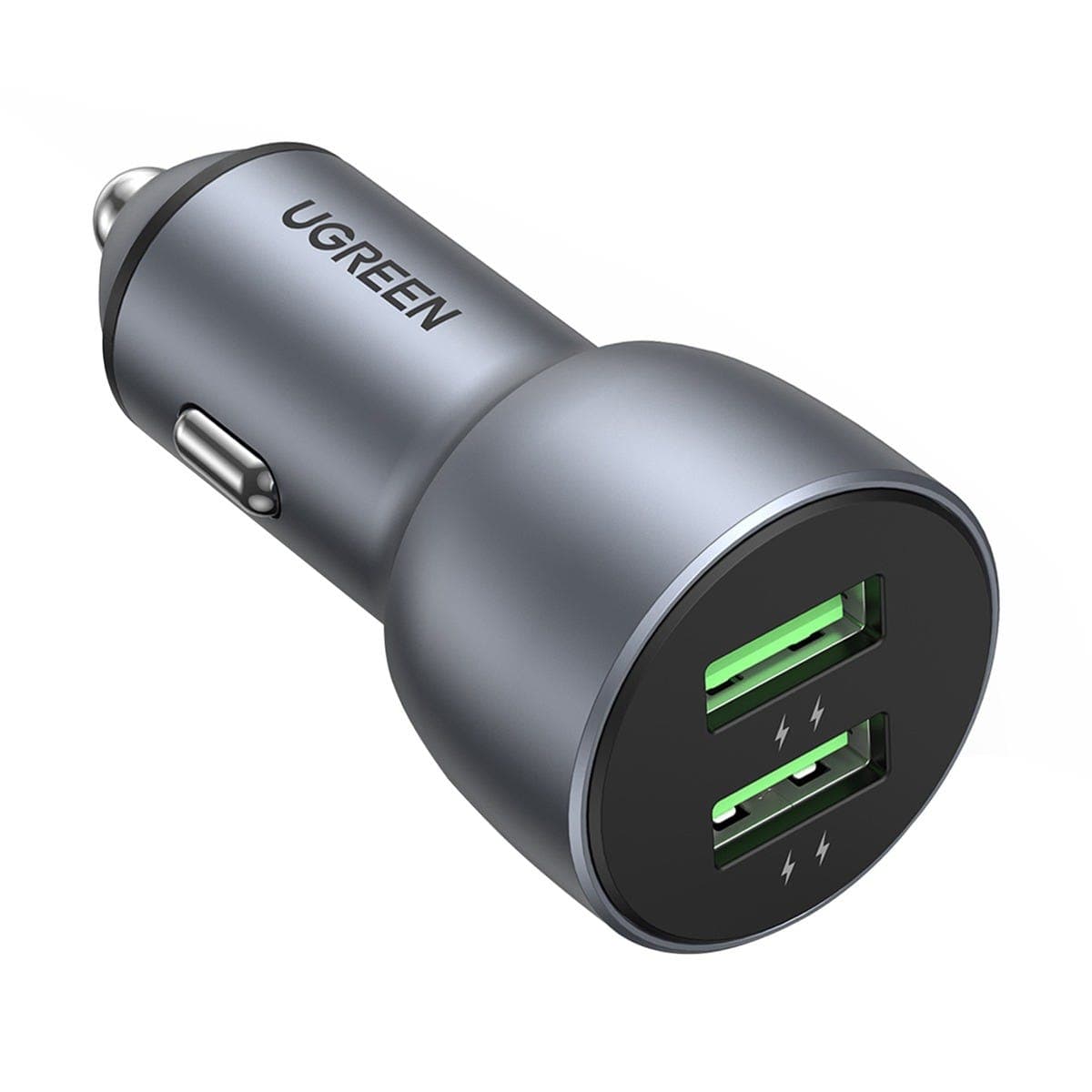 Cargador para Carro Ugreen M10144 36W Dual USB Cargador para Carro Ugreen M10144 36W Dual USB