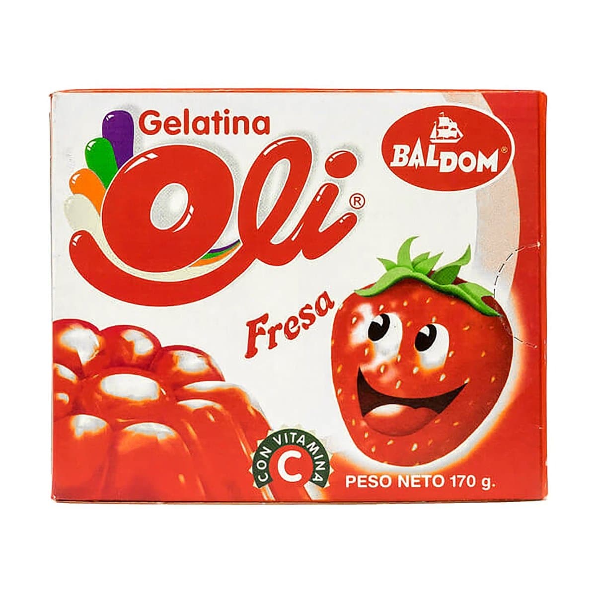 Gelatina Oli De Fresa 6 Oz Gelatina Oli De Fresa 6 Oz