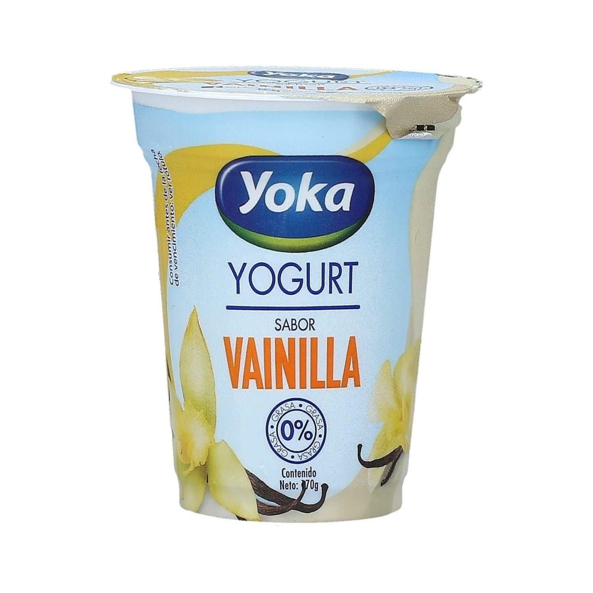 Yogurt De Vainilla Yoka Sin Grasa 6 Oz Yogurt De Vainilla Yoka Sin Grasa 6 Oz