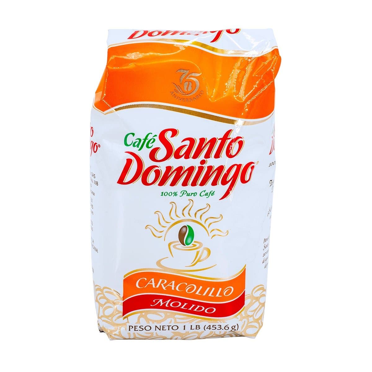 Café Molido Santo Domingo Caracolillo 453 g Café Molido Santo Domingo Caracolillo 453 g