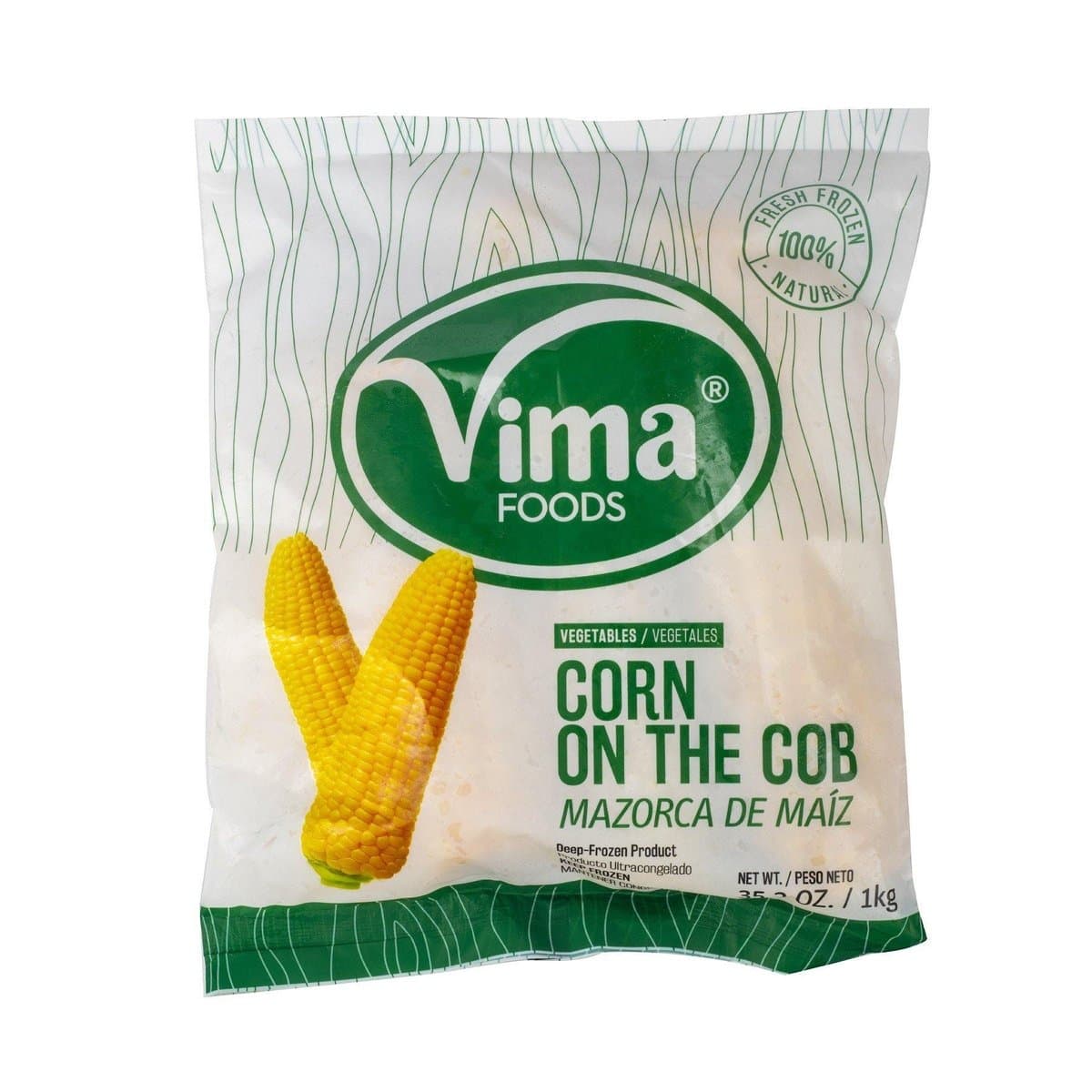 Mazorcas De Maíz Vima Congeladas 1000 g Mazorcas De Maíz Vima Congeladas 1000 g