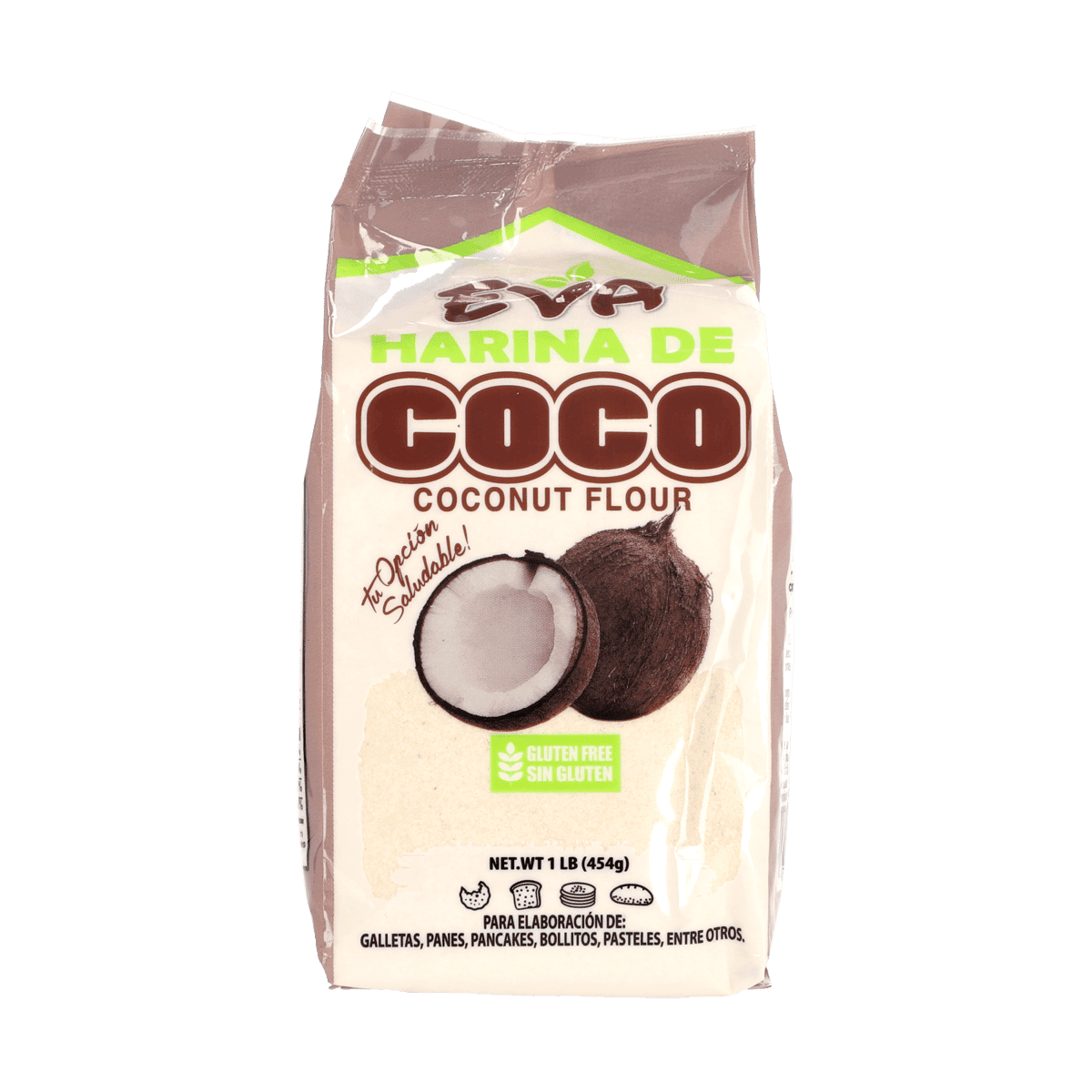 Harina de Coco Eva 1 Libra Harina de Coco Eva 1 Libra