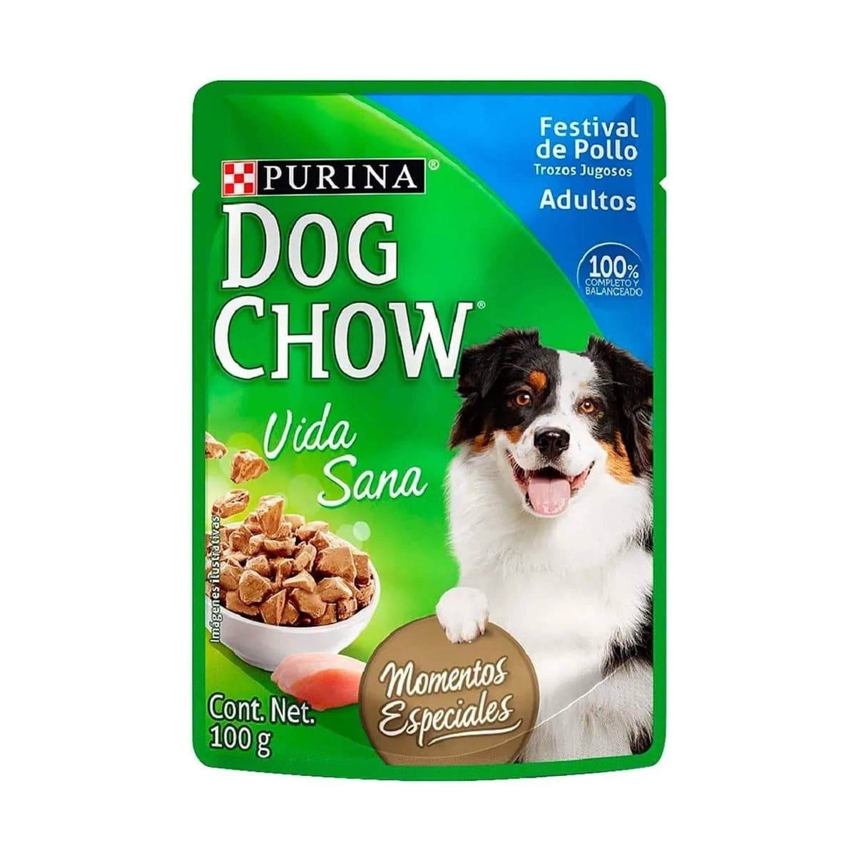Alimento Para Perros Dog Chow Pollo y Carne 100 g Alimento Para Perros Dog Chow Pollo y Carne 100 g