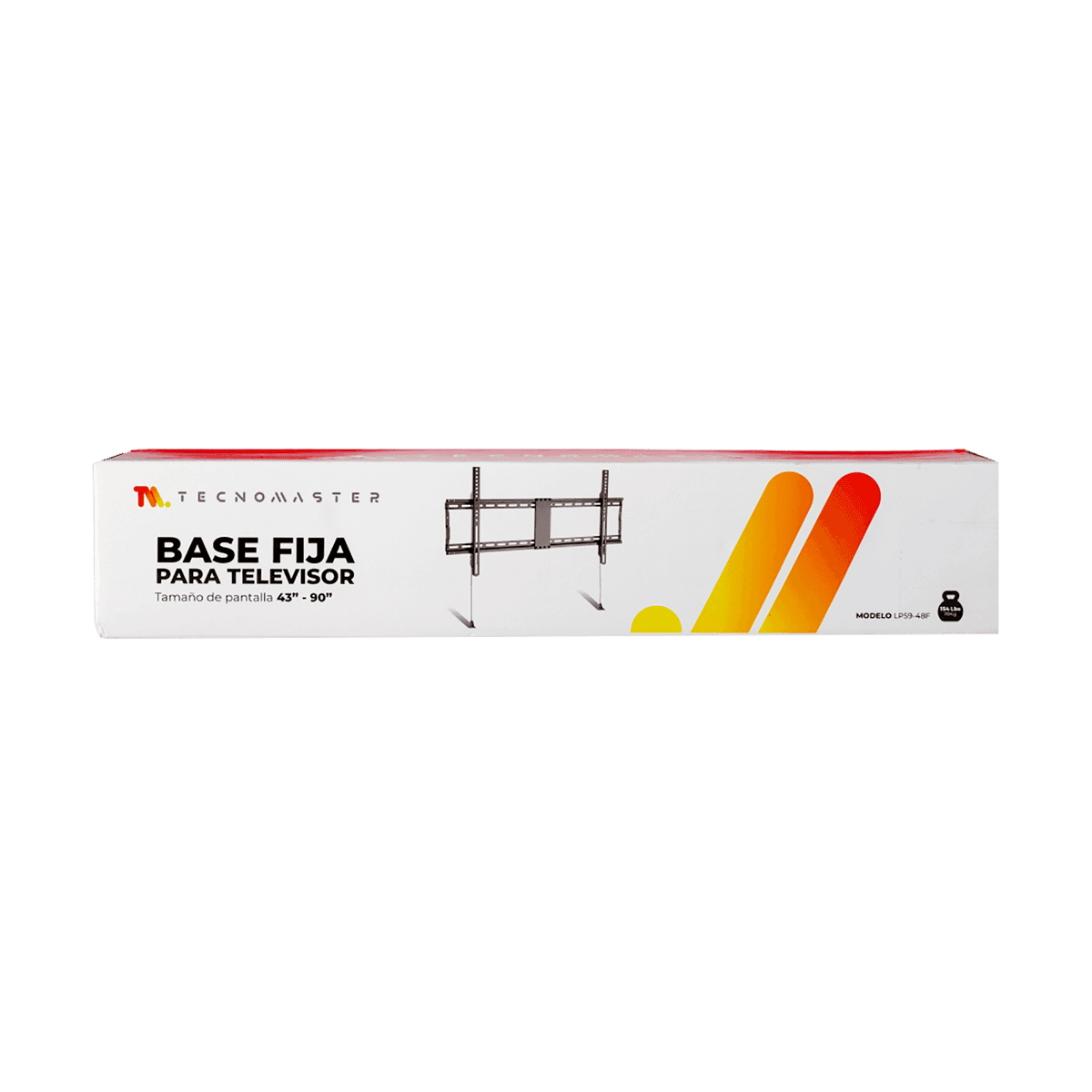 Base para Televisor Tecnomaster M/LP59-48F Fija 43-90 Base para Televisor Tecnomaster M/LP59-48F Fija 43-90