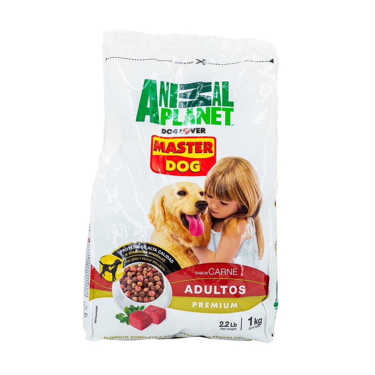 Alimento Para Perros Animal Planet Dog Lover Master Dog Adultos Sabor Carne 1 Kg Alimento Para Perros Animal Planet Dog Lover Master Dog Adultos Sabor Carne 1 Kg