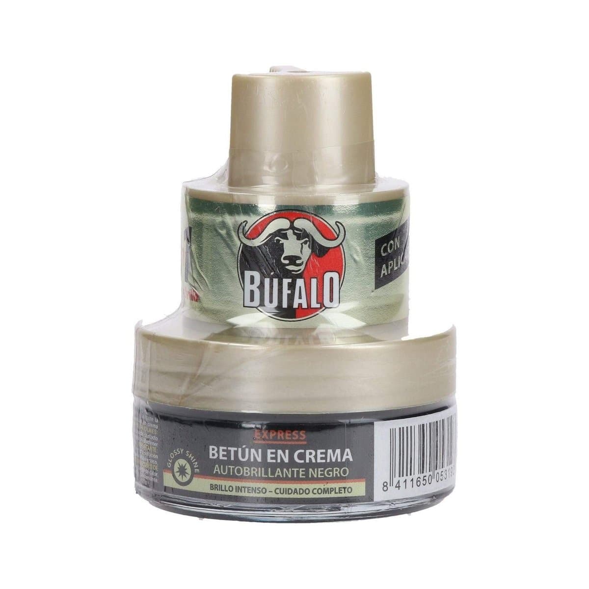 Betún Para Calzado Negro Bufalo 40 ml Betún Para Calzado Negro Bufalo 40 ml