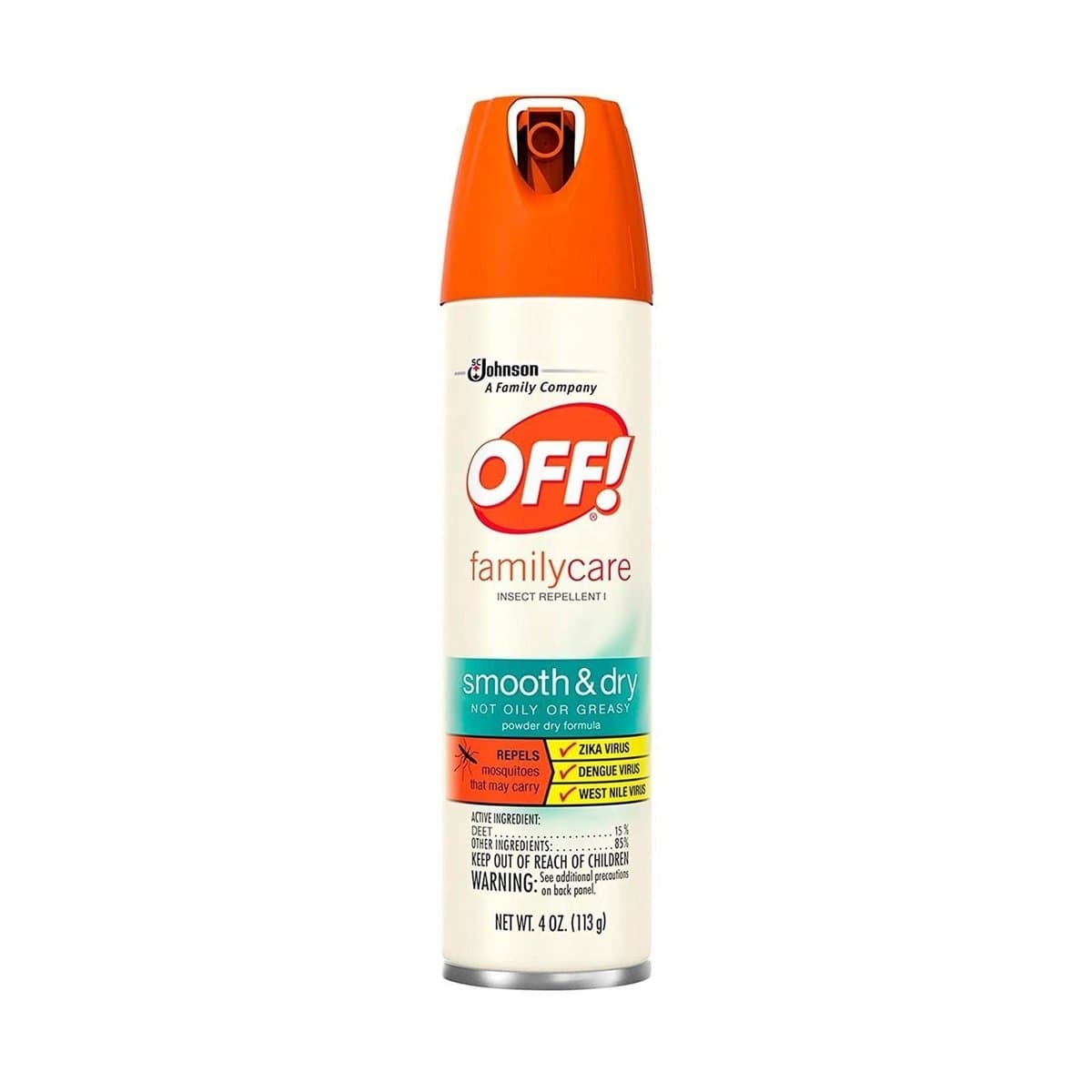 Aerosol Off Family Care Smooth dry 4 Oz Aerosol Off Family Care Smooth dry 4 Oz
