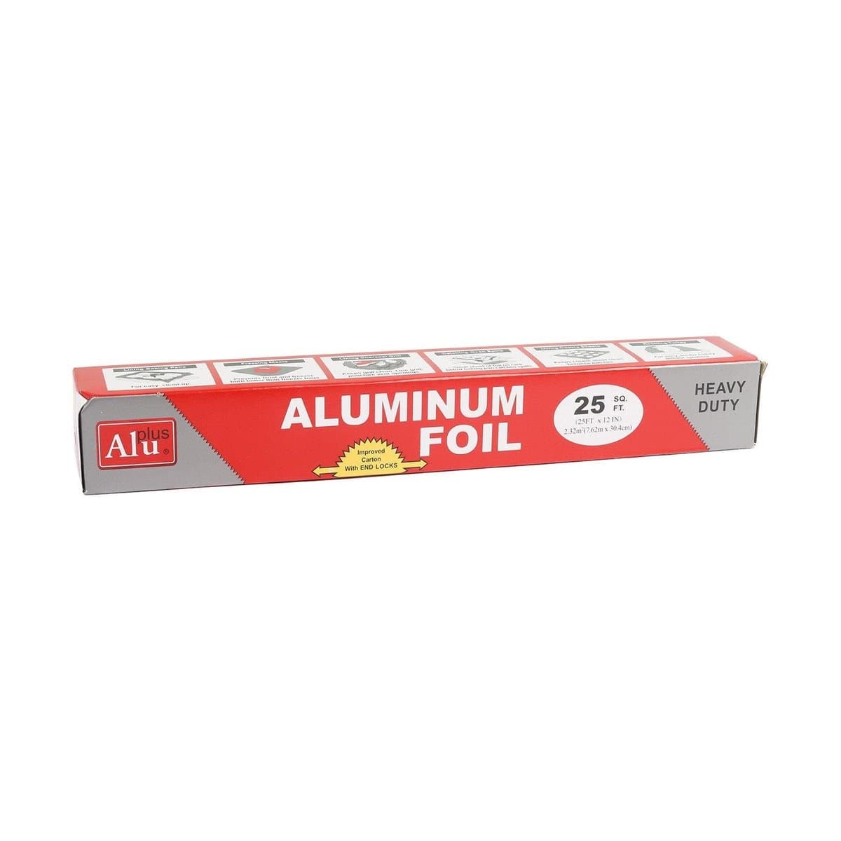 Papel Aluminio Aluplus 12" x 25 Ft Papel Aluminio Aluplus 12" x 25 Ft